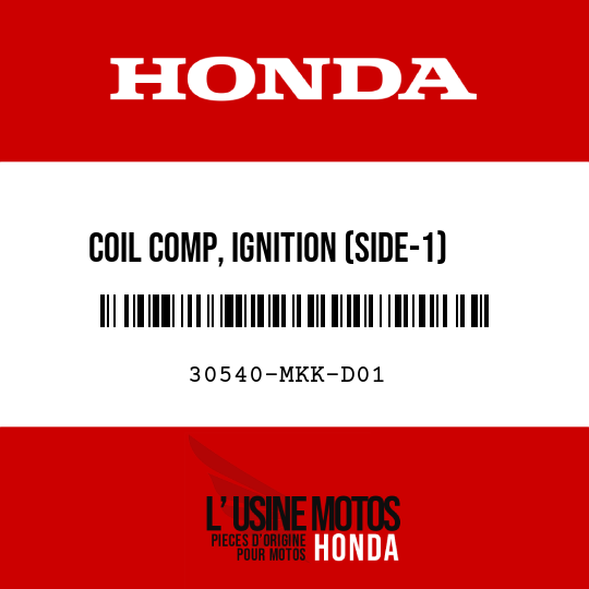 image de 30540-MKK-D01 COIL COMP, IGNITION (SIDE-1)