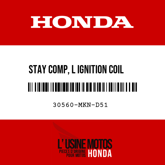 image de 30560-MKN-D51 STAY COMP, L IGNITION COIL