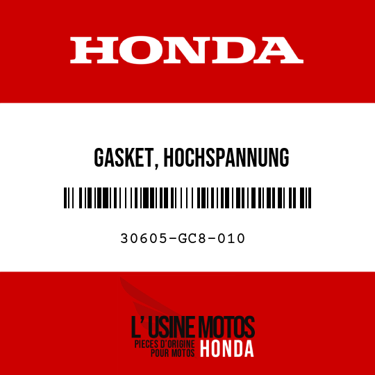 image de 30605-GC8-010 GASKET, HOCHSPANNUNG