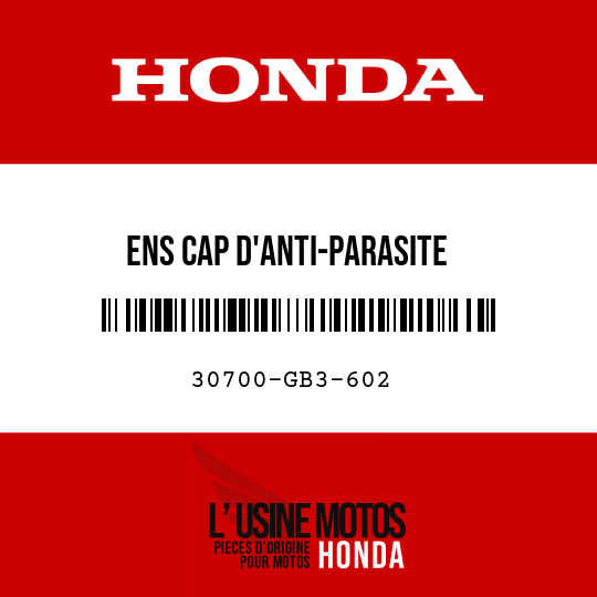 image de 30700-GB3-602 ENS CAP D'ANTI-PARASITE