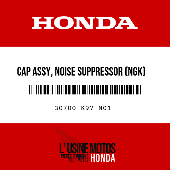 image de 30700-K97-N01 CAP ASSY, NOISE SUPPRESSOR (NGK)