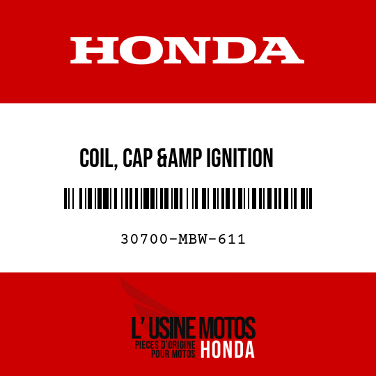 image de 30700-MBW-611 COIL, CAP &amp IGNITION