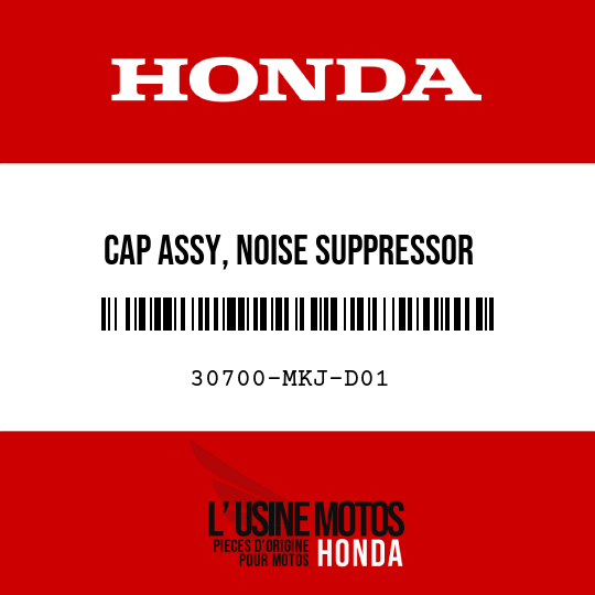image de 30700-MKJ-D01 CAP ASSY, NOISE SUPPRESSOR