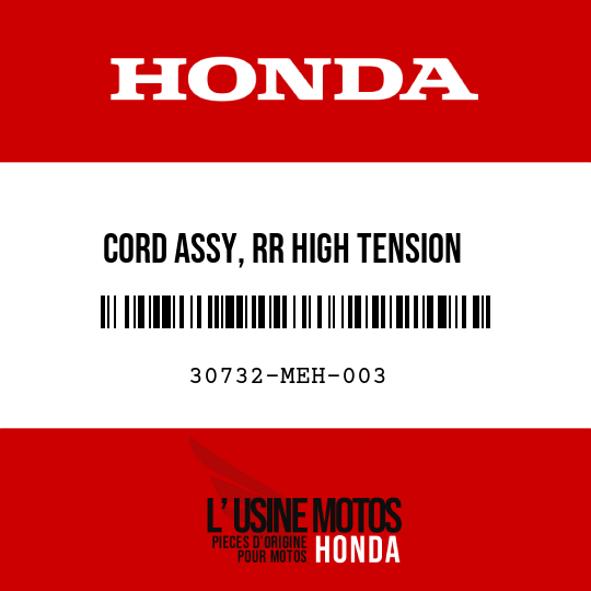 image de 30732-MEH-003 CORD ASSY, RR HIGH TENSION