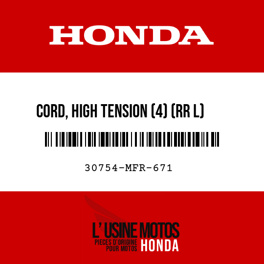 image de 30754-MFR-671 CORD, HIGH TENSION (4) (RR L)