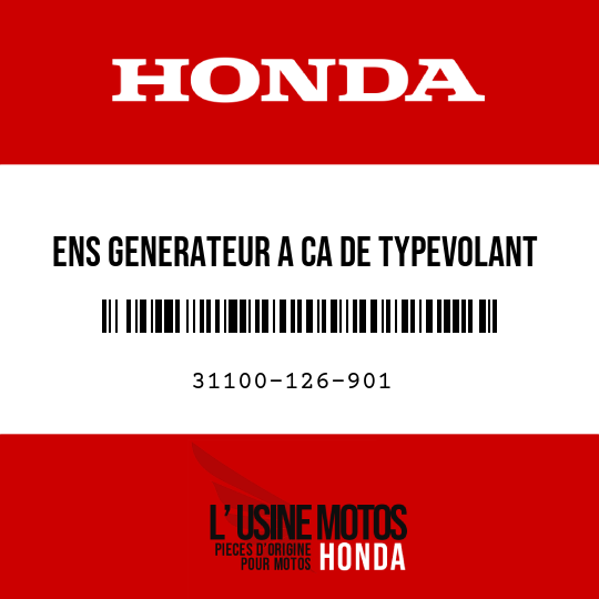 image de 31100-126-901 ENS GENERATEUR A CA DE TYPEVOLANT (MITSUBA)
