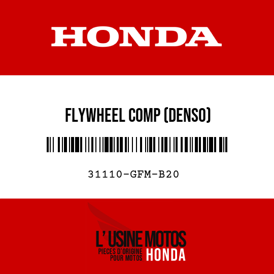 image de 31110-GFM-B20 FLYWHEEL COMP (DENSO)