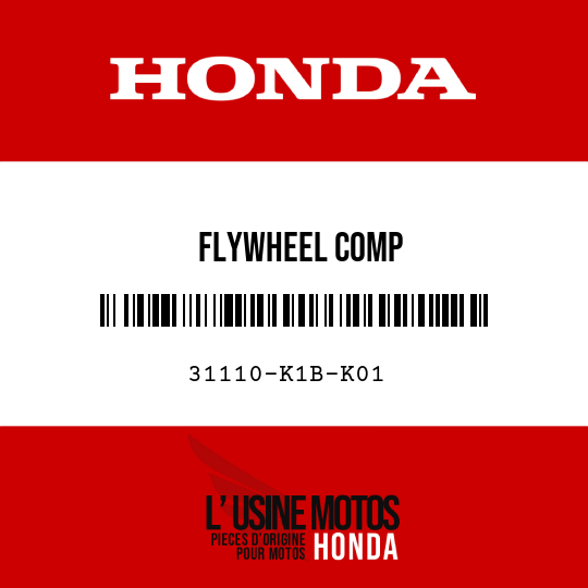 image de 31110-K1B-K01 FLYWHEEL COMP