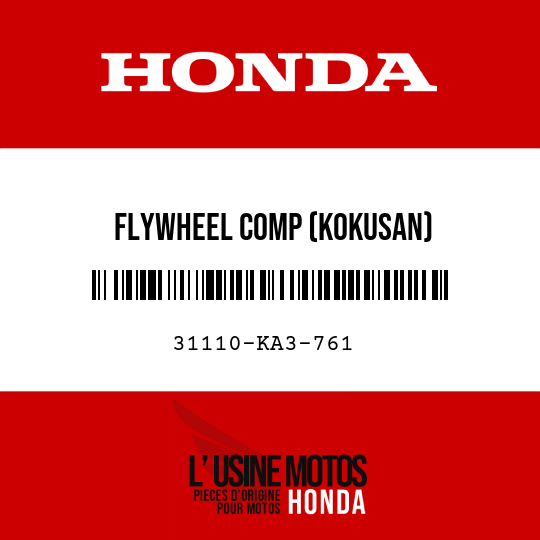 image de 31110-KA3-761 FLYWHEEL COMP (KOKUSAN)