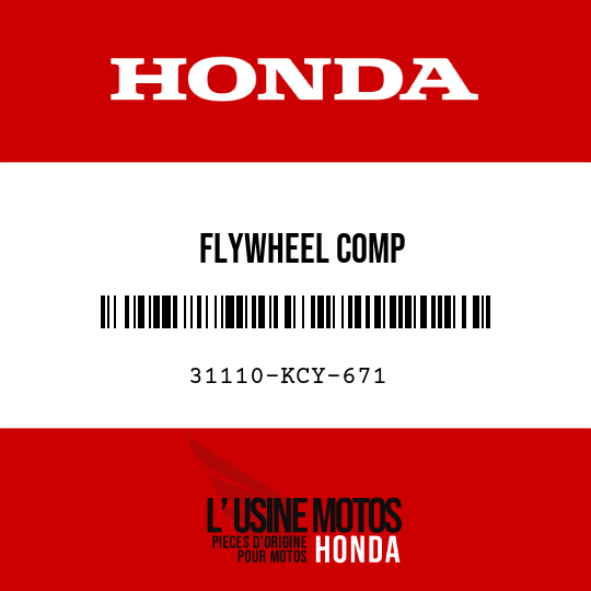 image de 31110-KCY-671 FLYWHEEL COMP
