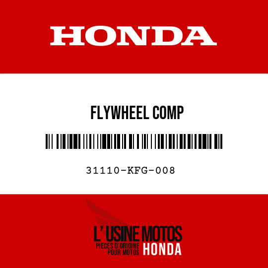 image de 31110-KFG-008 FLYWHEEL COMP