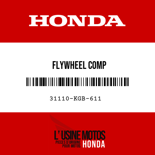 image de 31110-KGB-611 FLYWHEEL COMP