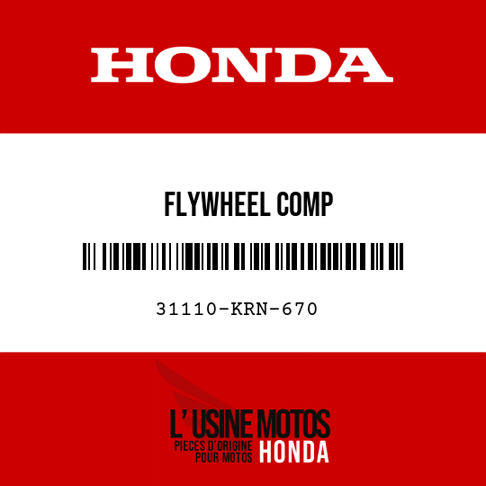 image de 31110-KRN-670 FLYWHEEL COMP