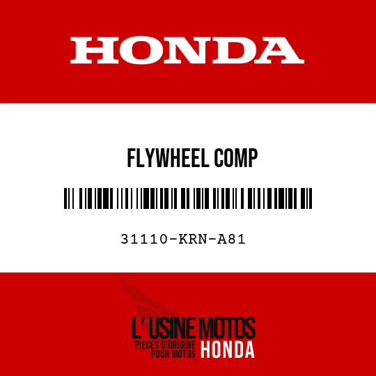 image de 31110-KRN-A81 FLYWHEEL COMP