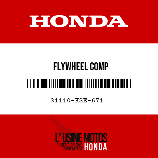 image de 31110-KSE-671 FLYWHEEL COMP
