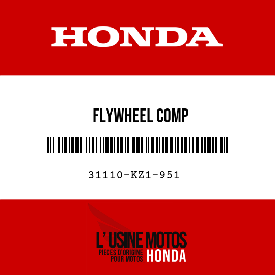 image de 31110-KZ1-951 FLYWHEEL COMP