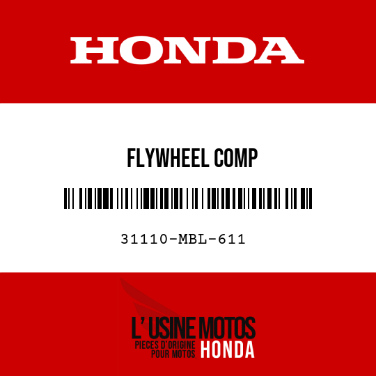 image de 31110-MBL-611 FLYWHEEL COMP