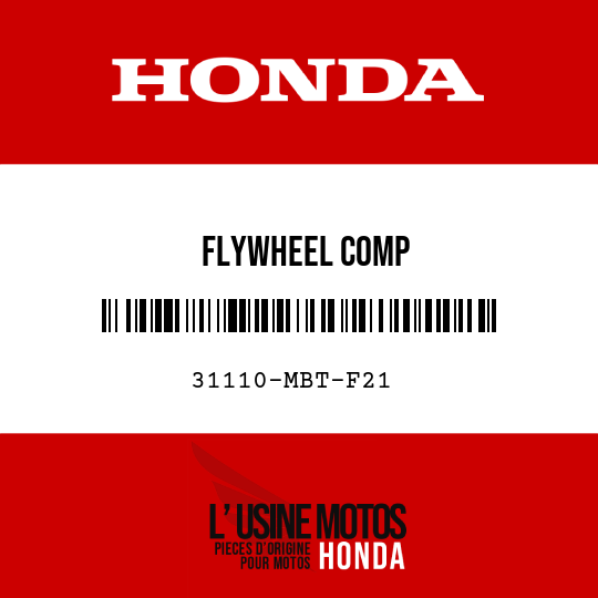image de 31110-MBT-F21 FLYWHEEL COMP