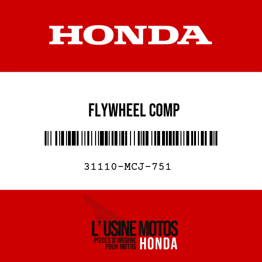 image de 31110-MCJ-751 FLYWHEEL COMP
