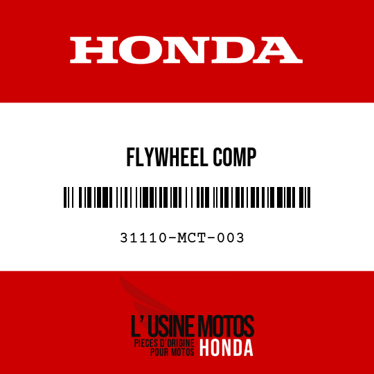 image de 31110-MCT-003 FLYWHEEL COMP