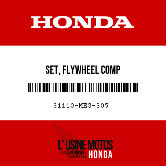 image de 31110-MEG-305 SET, FLYWHEEL COMP