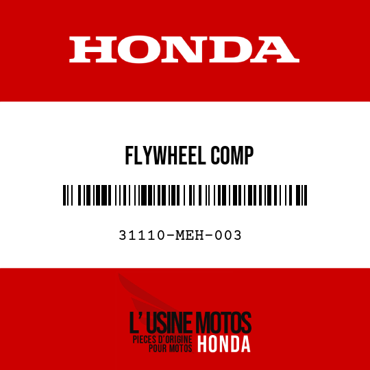 image de 31110-MEH-003 FLYWHEEL COMP