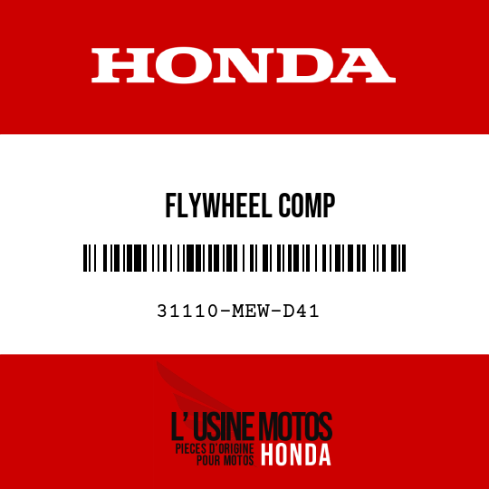 image de 31110-MEW-D41 FLYWHEEL COMP