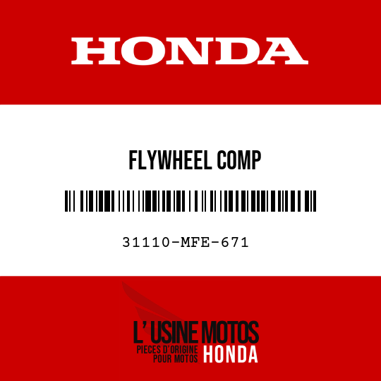image de 31110-MFE-671 FLYWHEEL COMP