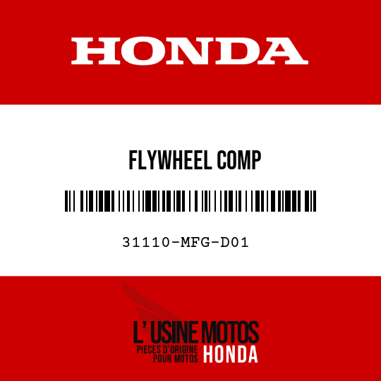 image de 31110-MFG-D01 FLYWHEEL COMP