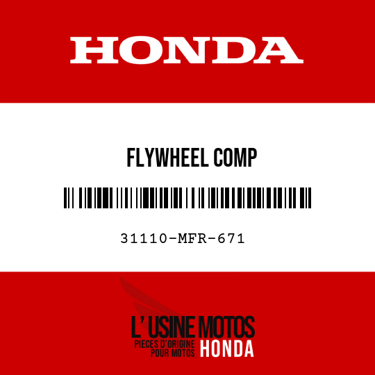 image de 31110-MFR-671 FLYWHEEL COMP