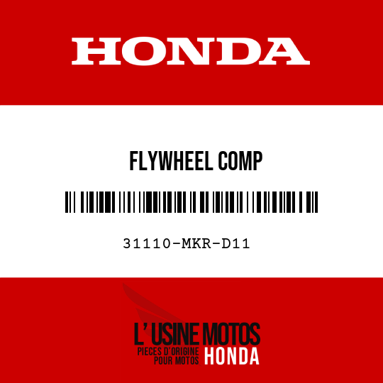 image de 31110-MKR-D11 FLYWHEEL COMP