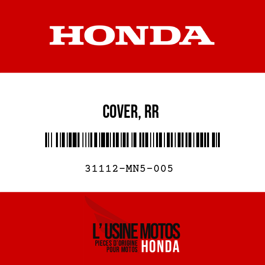 image de 31112-MN5-005 COVER, RR