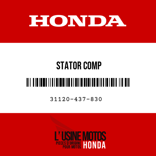 image de 31120-437-830 STATOR COMP