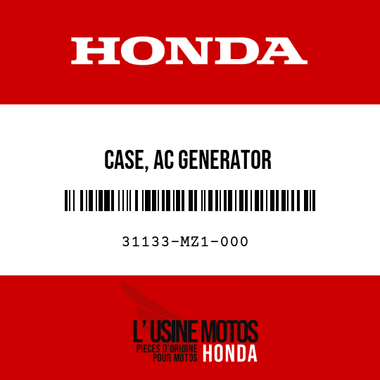 image de 31133-MZ1-000 CASE, AC GENERATOR