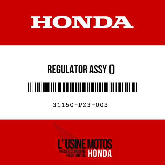 image de 31150-PZ3-003 REGULATOR ASSY ()