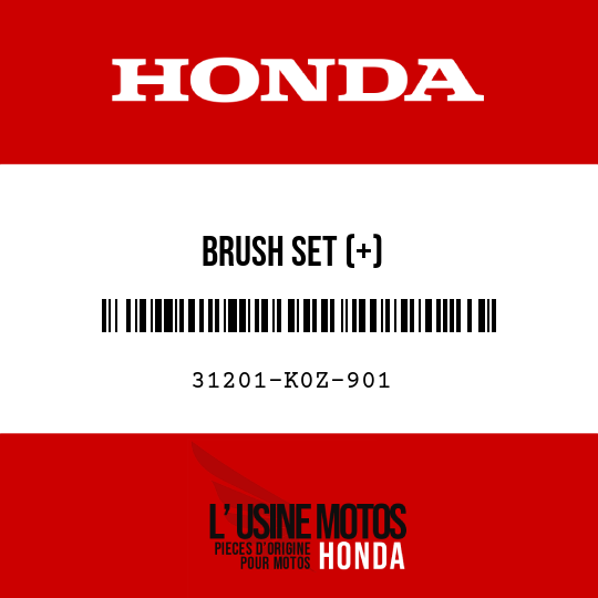 image de 31201-K0Z-901 BRUSH SET (+)