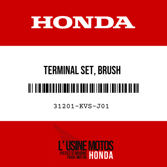 image de 31201-KVS-J01 TERMINAL SET, BRUSH