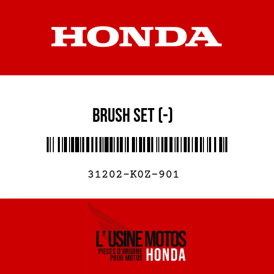image de 31202-K0Z-901 BRUSH SET (-)