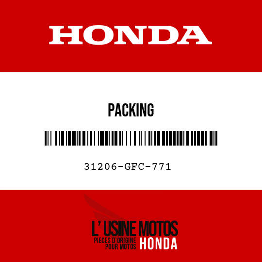 image de 31206-GFC-771 PACKING