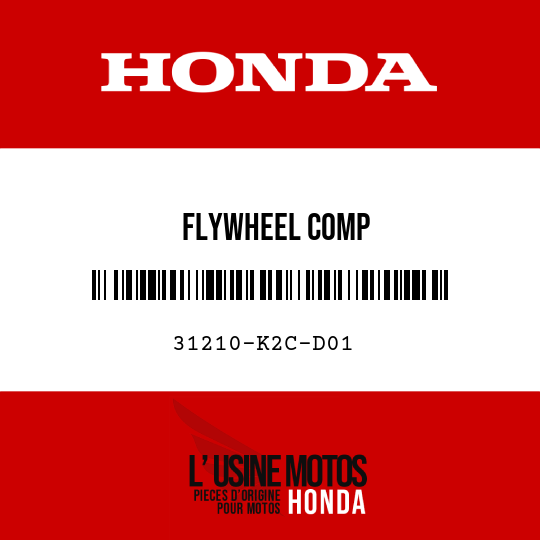 image de 31210-K2C-D01 FLYWHEEL COMP