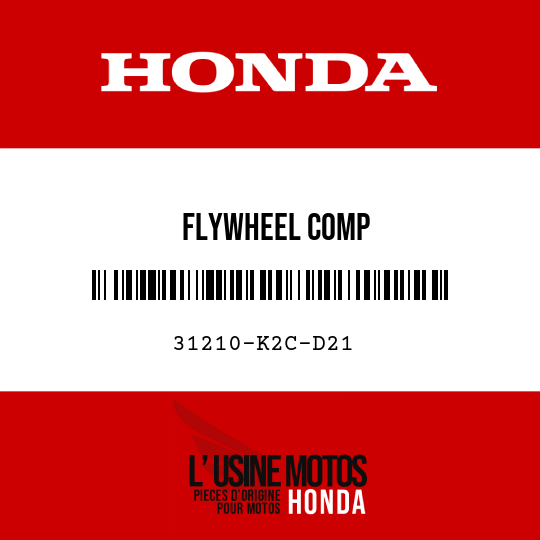 image de 31210-K2C-D21 FLYWHEEL COMP