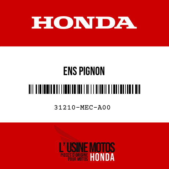 image de 31210-MEC-A00 ENS PIGNON
