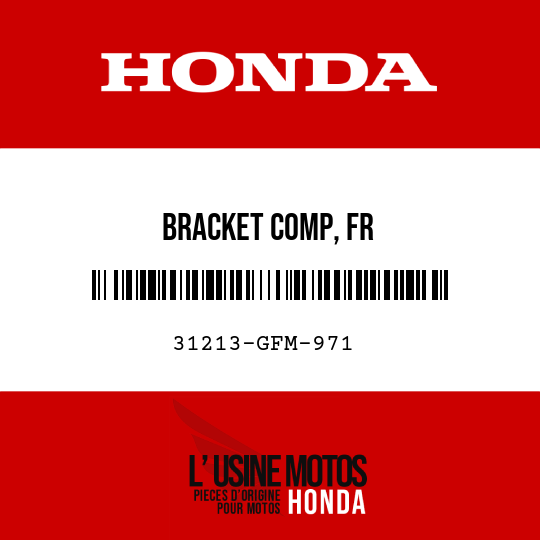 image de 31213-GFM-971 BRACKET COMP, FR
