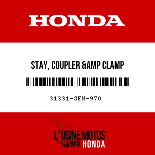 image de 31331-GFM-970 STAY, COUPLER &amp CLAMP