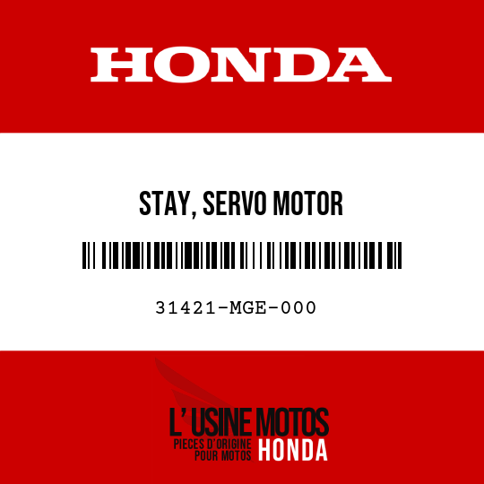 image de 31421-MGE-000 STAY, SERVO MOTOR