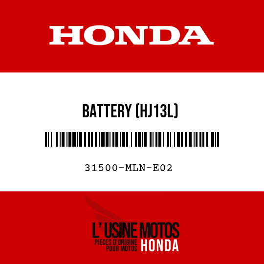 image de 31500-MLN-E02 BATTERY (HJ13L)