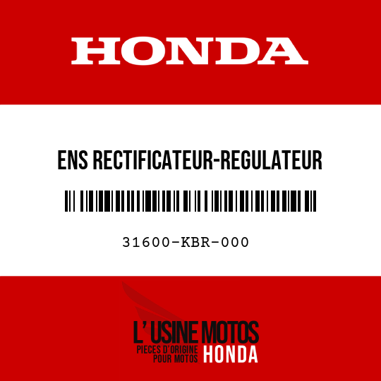 image de 31600-KBR-000 ENS RECTIFICATEUR-REGULATEUR