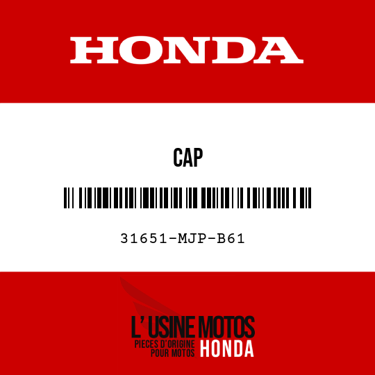 image de 31651-MJP-B61 CAP