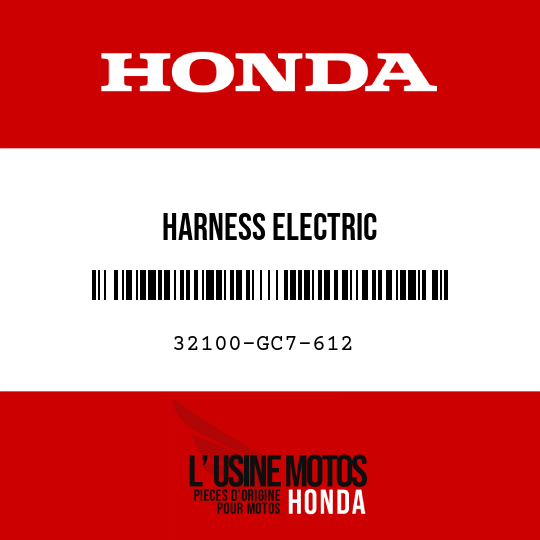 image de 32100-GC7-612 HARNESS ELECTRIC