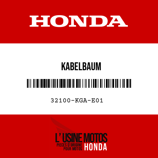 image de 32100-KGA-E01 KABELBAUM